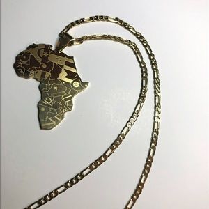 Africa Pendant Necklace